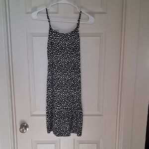 Wonder Nation Black and White Patterned Dress